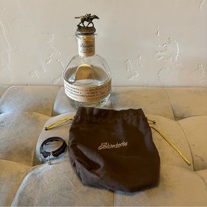 Empty Blantons Bourbon Whiskey Bottle "N"